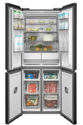 Midea MDRM587BIE70 - Inox American Fridge Freezer - 426L - E Energy