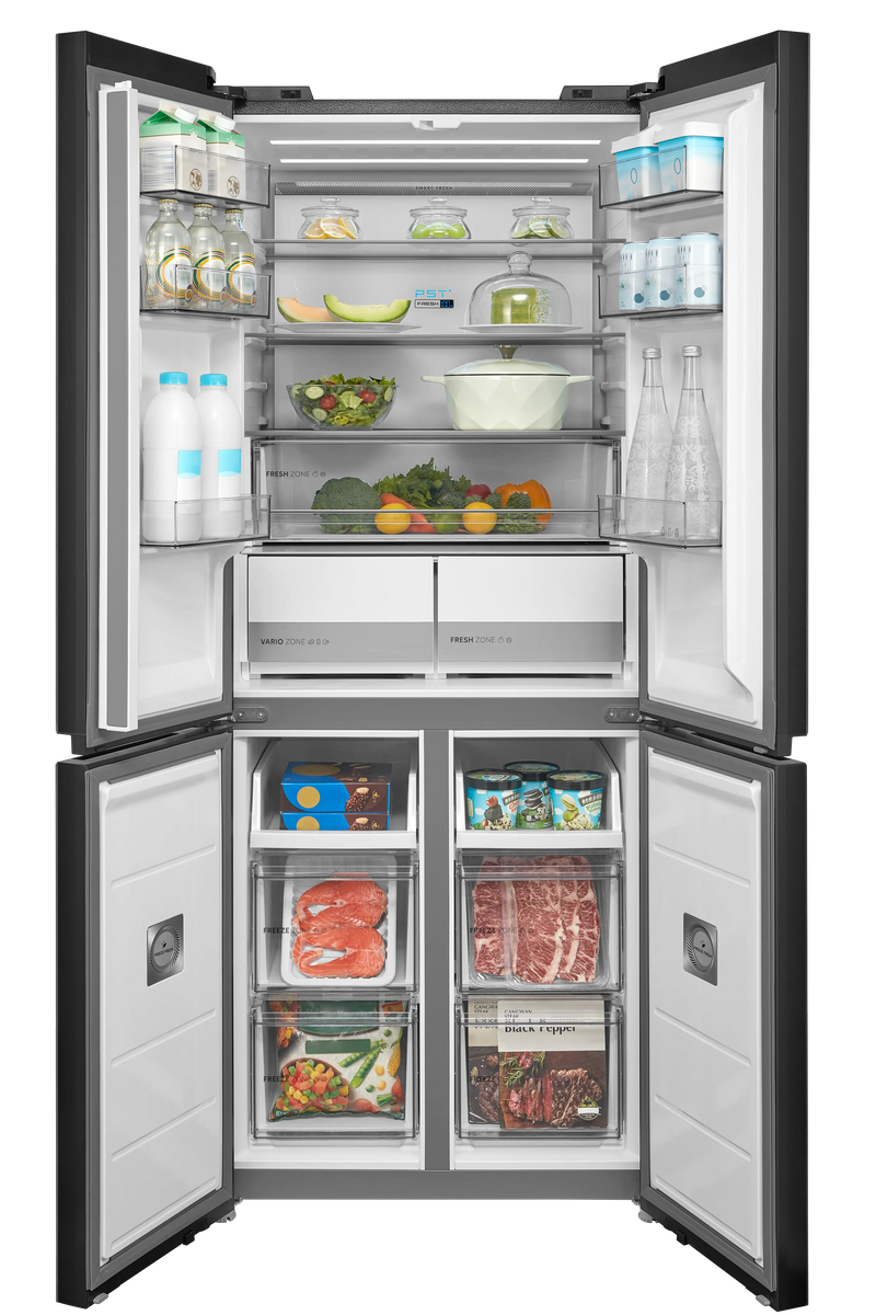 Midea MDRM587BIE70 - Inox American Fridge Freezer - 426L - E Energy