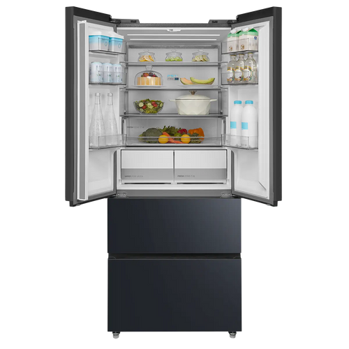 Midea MDRF600BIE70 - Inox American Fridge Freezer - 435L - E Energy