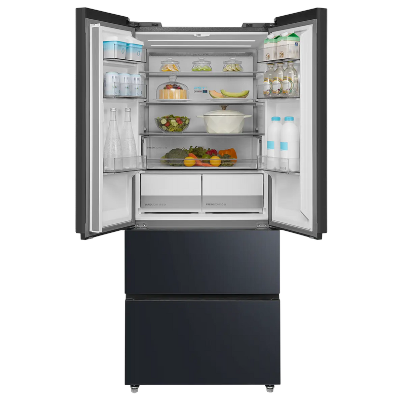 Midea MDRF600BIE70 - Inox American Fridge Freezer - 435L - E Energy