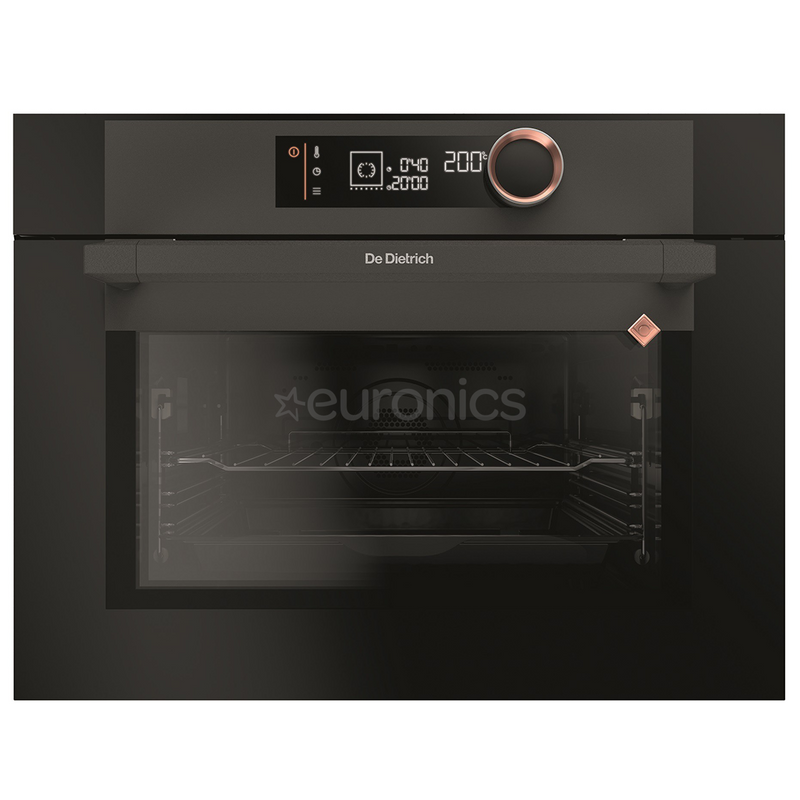 De Dietrich DKP7320A - Black 41L Built-in Compact Oven - Multifunction Plus - A energy