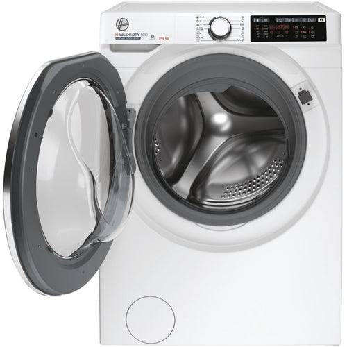 Hoover HD 496AMC/1-80 - White 9kg/6kg Tumble Dryer - 1400 RPM - D Energy Rating