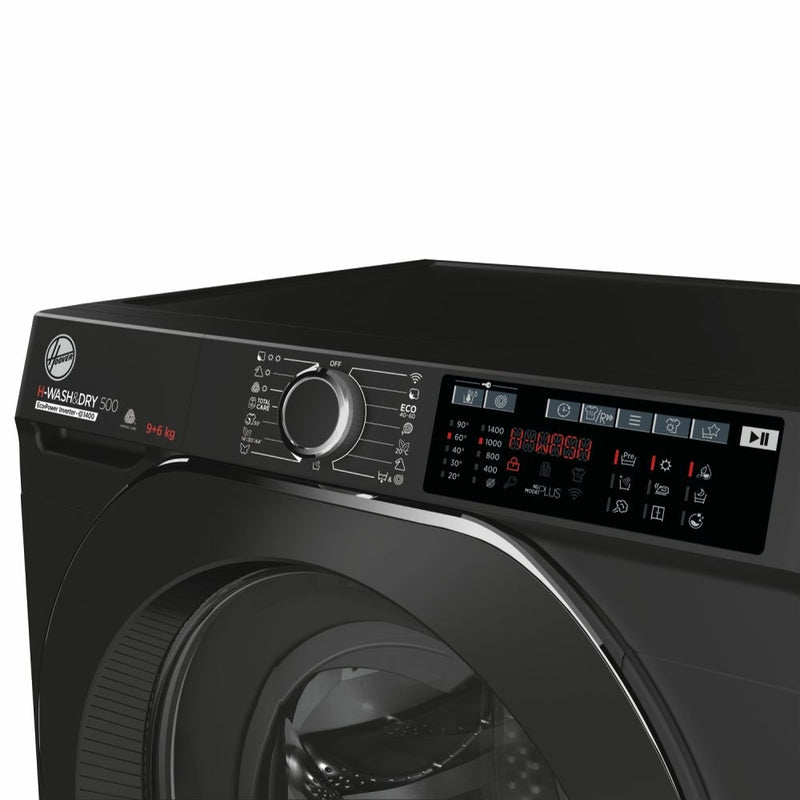 Hoover HD 496AMBCB/1-80 - Black 9KG/6KG Washer Dryer - 1400 RPM - D Energy