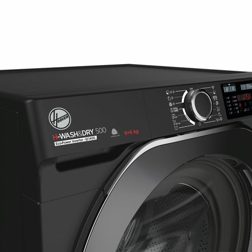 Hoover HD 496AMBCB/1-80 - Black 9KG/6KG Washer Dryer - 1400 RPM - D Energy