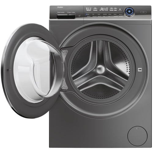 Haier HW10GBD14979SUUK - Grey 10KG Washing Machine - 1400 RPM - A Energy