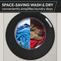 Hoover HGWD 485SB8C-80 - White 8KG/5KG Washer Dryer - 1400 RPM - D Energy