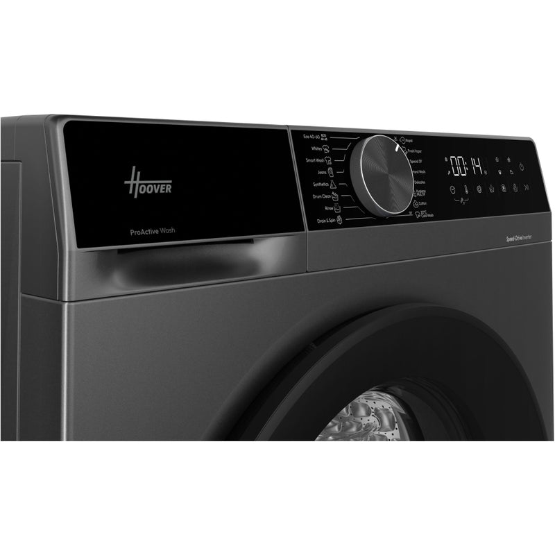 Hoover HGD 410B9GC-80 - Graphite 10KG Washing Machine - 1400 RPM - A Energy