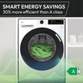 Hoover HGD 410B9C-80 - White 10KG Washing Machine - 1400 RPM - A Energy
