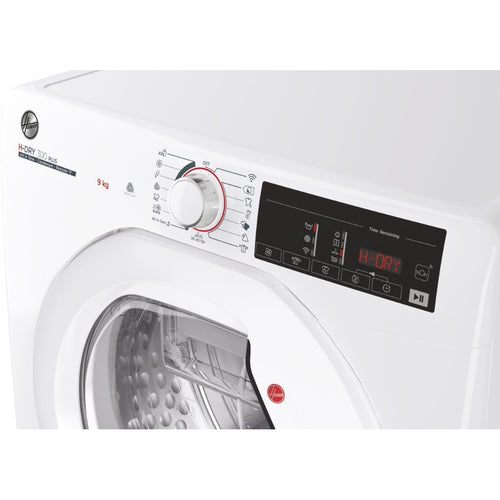 Hoover HLEC9TE - White 9KG Condenser Tumble Dryer - B Energy Rating
