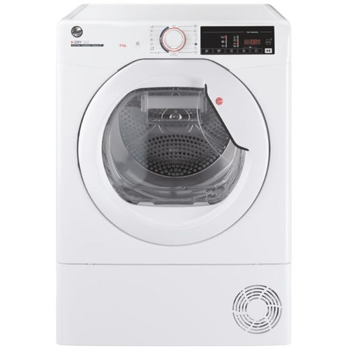Hoover HLEC9TE - White 9KG Condenser Tumble Dryer - B Energy Rating
