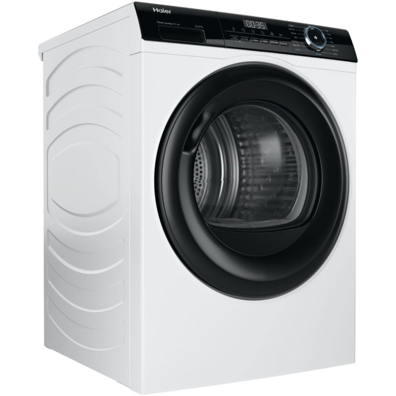 Haier HD80-A2939 - White 8KG Heat Pump Tumble Dryer - A++ Energy Rating