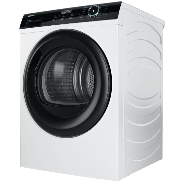 Haier HD80-A2939 - White 8KG Heat Pump Tumble Dryer - A++ Energy Rating