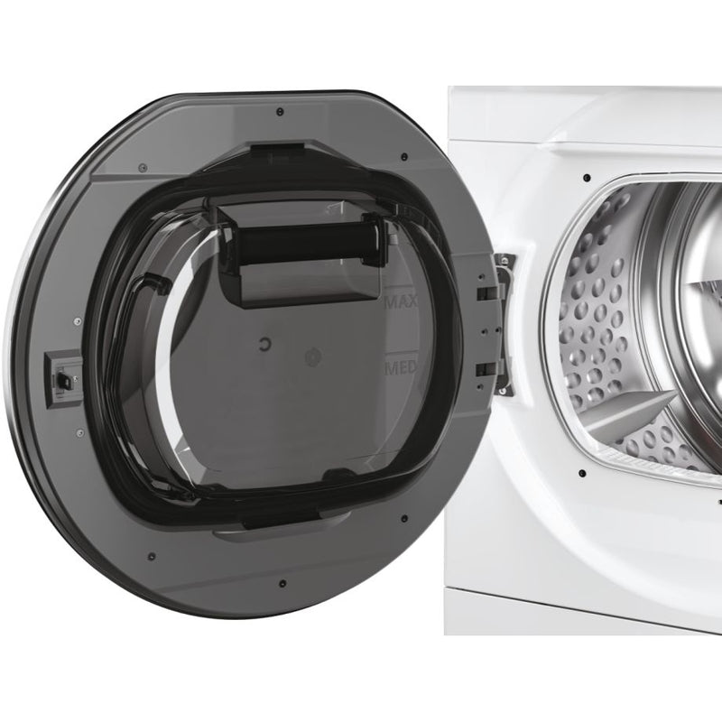 Hoover NDE H9A3TCE-80/N - White 9KG Tumble Dryer - Heat Pump - A+++ Energy