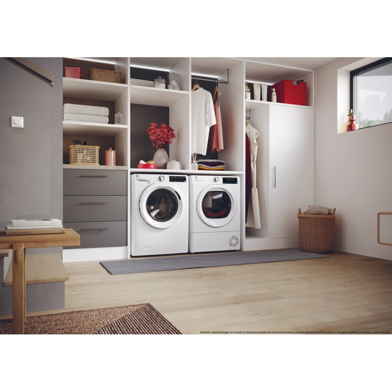 Hoover HRE C9TE-80 - White 9KG Tumble Dryer - Condenser - B Energy