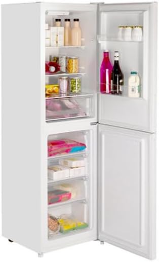 Teknix SMF1755W/E - White Freestanding 50/50 Smart Frost Fridge Freezer - E energy - Display