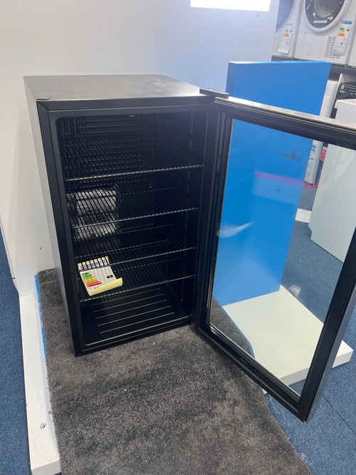 Willow WBC98SS - Stainless Steel 98L Drinks Cooler - Undercounter, Triple Glazed Door - E Energy Rating - Unboxed
