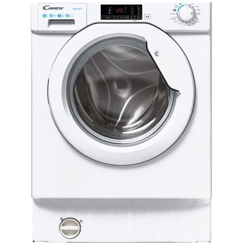 Candy CBW 48D1W4-80 - White 8KG Integrated Washing Machine - 1400 RPM - B energy