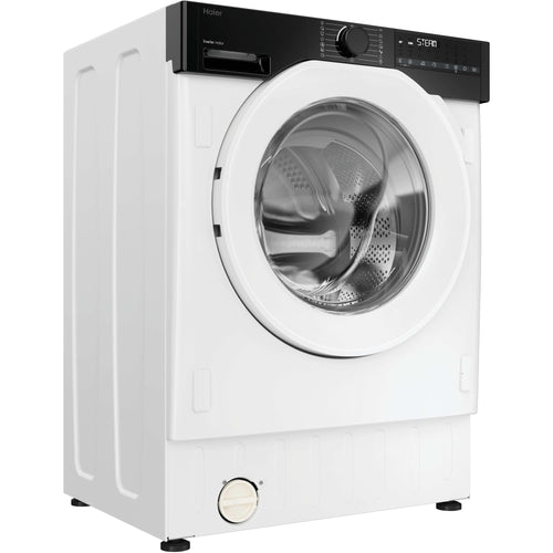 Haier BHA6S69M6D9J-80 - White 9KG Integrated Washing Machine - 1600 RPM - A energy