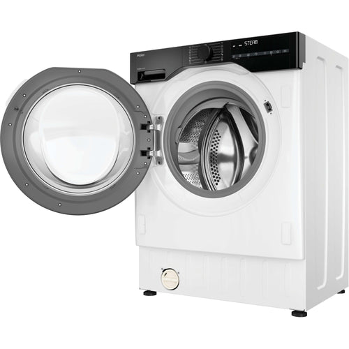 Haier BHA6S69M6D9J-80 - White 9KG Integrated Washing Machine - 1600 RPM - A energy