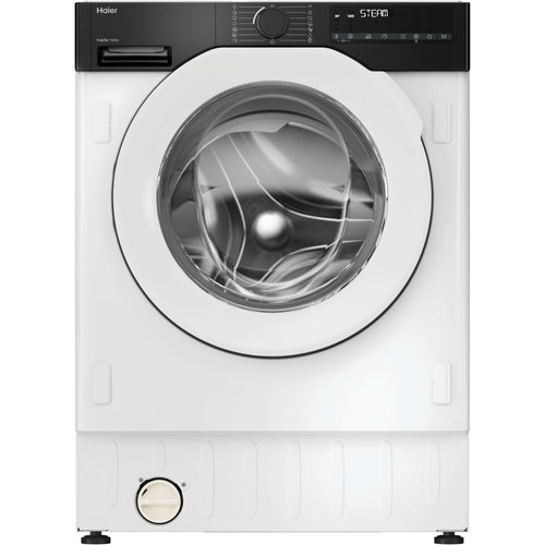 Haier BHA6S69M6D9J-80 - White 9KG Integrated Washing Machine - 1600 RPM - A energy