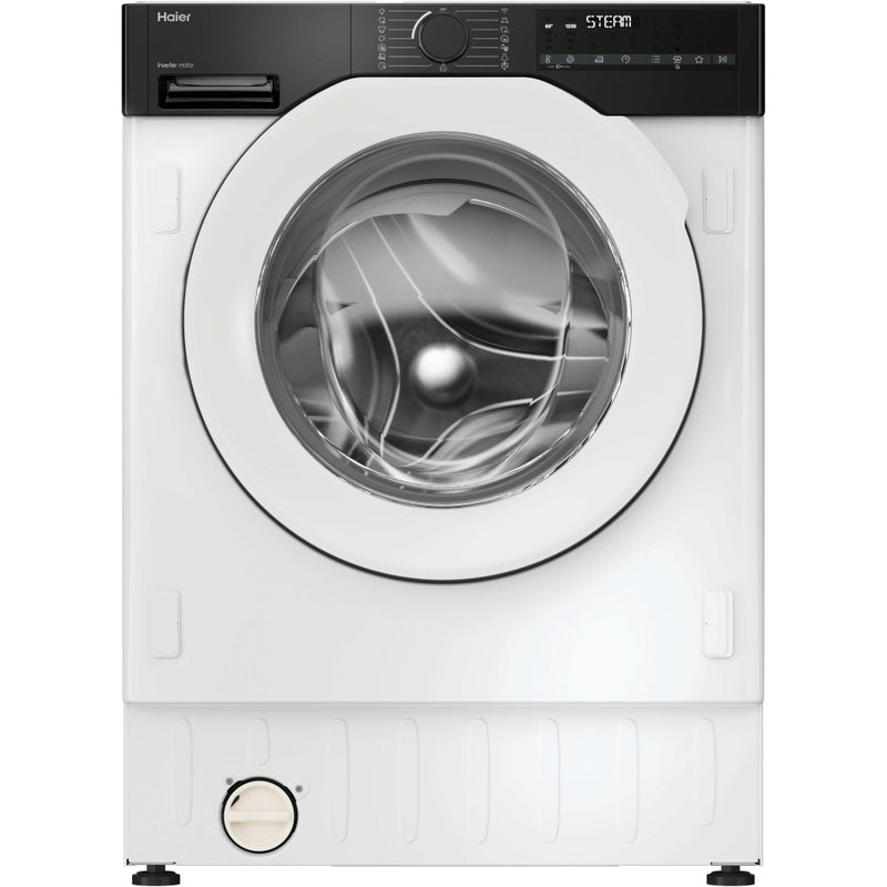 Haier BHA6S69M6D9J-80 - White 9KG Integrated Washing Machine - 1600 RPM - A energy
