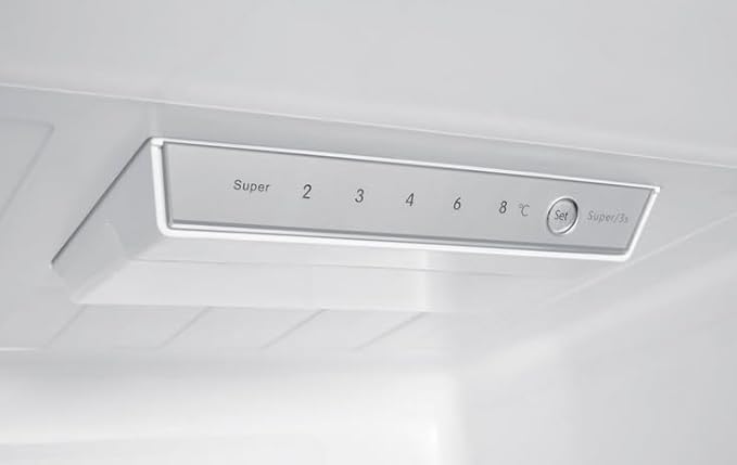 Teknix FF1675W - White Freestanding 60/40 Frost Free Fridge Freezer - E energy