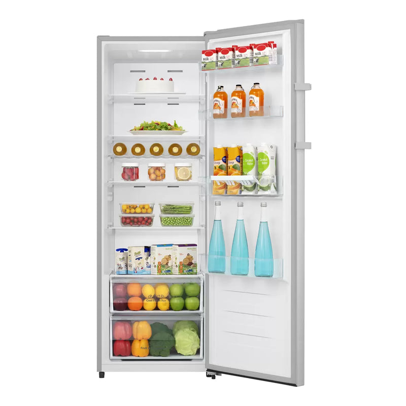 Hisense RL415N4ACE - Stainless Steel Upright Fridge - 322L - No Frost - E Rated