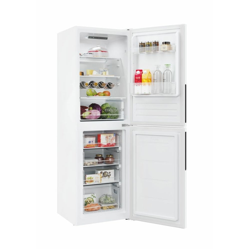 Hoover HVCT3L517EWKR-1 - White Freestanding Low Frost Fridge Freezer - E energy