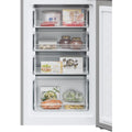 Hoover HVT3CLECKIHS-1 - Silver Freestanding Low Frost Fridge Freezer - E energy
