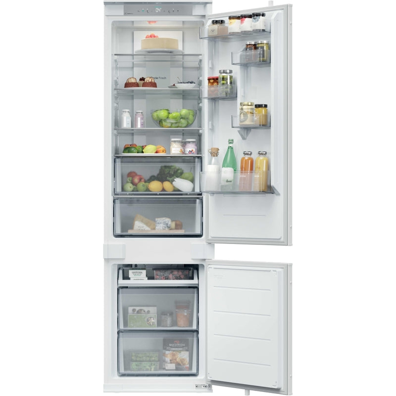 Hoover HONBQT3519EWK-UK - White Integrated Fridge Freezer - 284L - E Energy