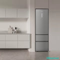 Hisense RM469N4ACDUK - Stainless Steel Fridge Freezer - 368L - D Rated