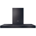 Haier HATS9CBS4B - Black 90cm Chimney Cooker Hood - A+ Energy Rated