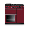 Rangemaster PR90DFPBOR/CM1 - Bordeaux Range Cooker - 5 Cooking Zones - A Energy