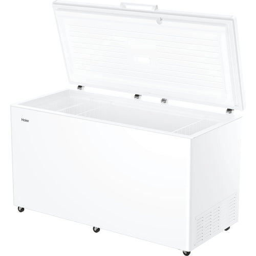 Haier HCE519EK - White Chest Freezer - 508L Capacity - E Energy Rating