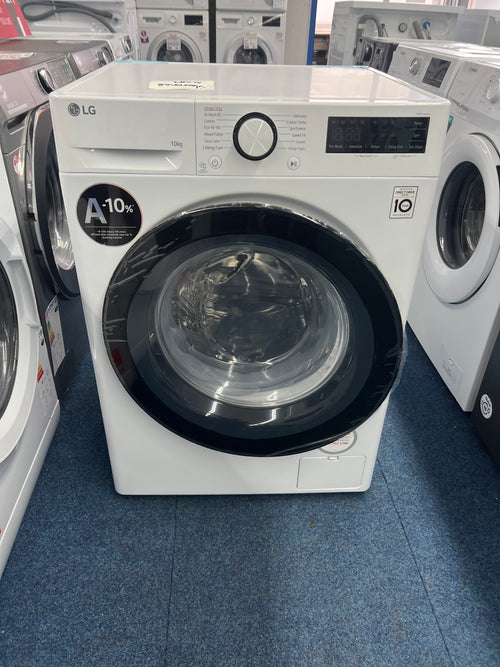 LG F4Y510WBLN1 - White 10KG Washing Machine - 1400 RPM - A energy - Unboxed