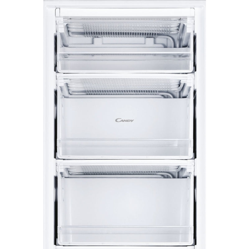 Candy CUS518EWK - White Static Built-In Freezer - 204L Capacity - E Energy Rating