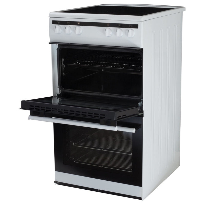 Amica AFC5100WH - White 4 Zone Electric Cooker - A/A energy