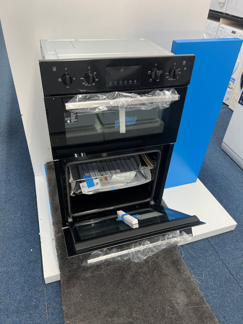 Indesit DII 10D B - Black Double Oven - 105L - A Energy - Unboxed