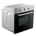 Midea MBO65M90M1-X - Stainless Steel Single Oven - 70L Capacity - A Energy Rating