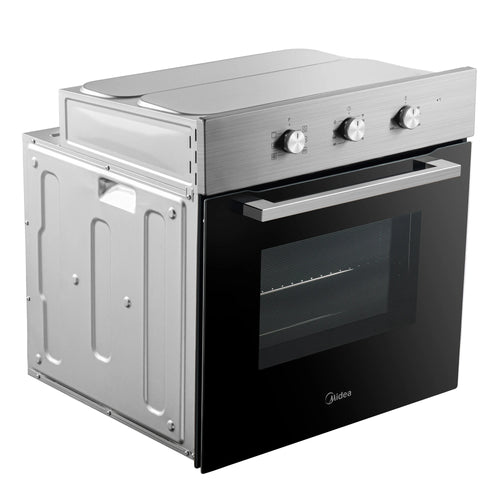 Midea MBO65M90M1-X - Stainless Steel Single Oven - 70L Capacity - A Energy Rating