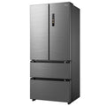 Midea MDRF692FIE46 - Inox 516L American Fridge Freezer - French Door & Freezer Drawer - No Frost - E Energy