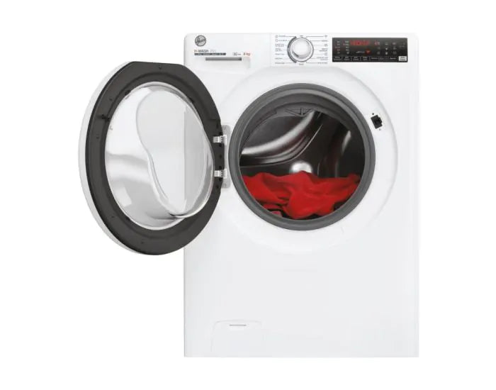 Hoover H3WPS486TAM6-80 - Wi-Fi Connected White Freestanding 8KG Washing Machine - 1400 RPM - A energy