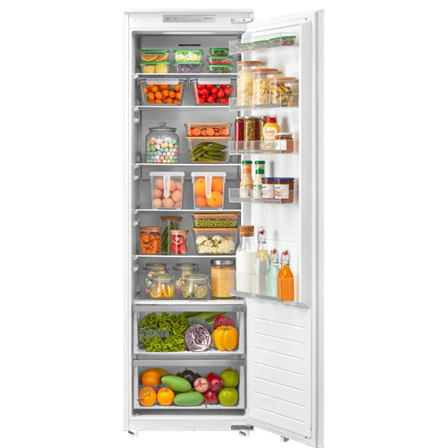 Midea MDRE423FGE01D - White Built In Fridge - 304 Litres - E Energy Rating