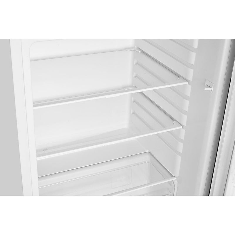 Teknix UC55L5W - White Undercounter Manual Defrost Fridge - F energy - Display