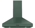 Rangemaster RDLXHD100PMGR/CM1 100 Deluxe Cooker Hood – Mineral Green / Chrome