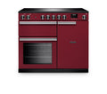 Rangemaster PR100EIPBOR/CM1 - Bordeaux Range Cooker - 5 Zones - A energy