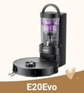 Eureka E20 Plus - Black Robot Vacuum and Mop Combo - 8000Pa Suction - Self-Emptying