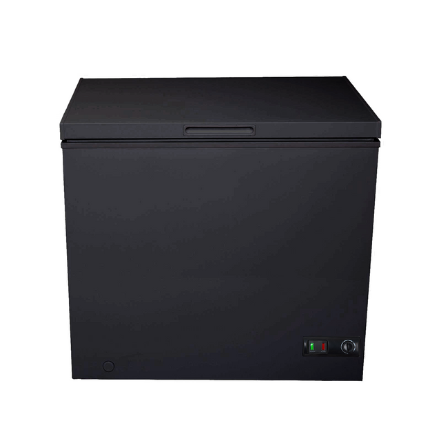 sia CHF200B - Black Chest Freezer - F energy