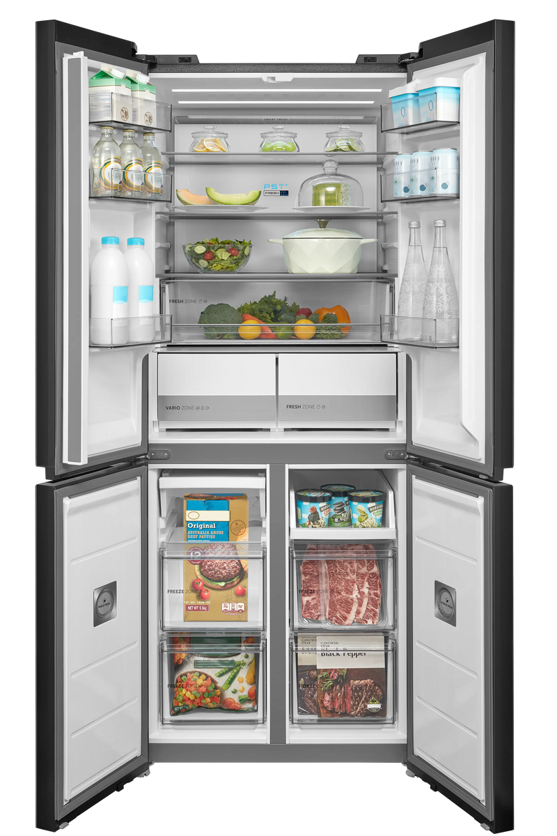 Midea MDRM587BIE70 - Inox American Fridge Freezer - 426L - E Energy