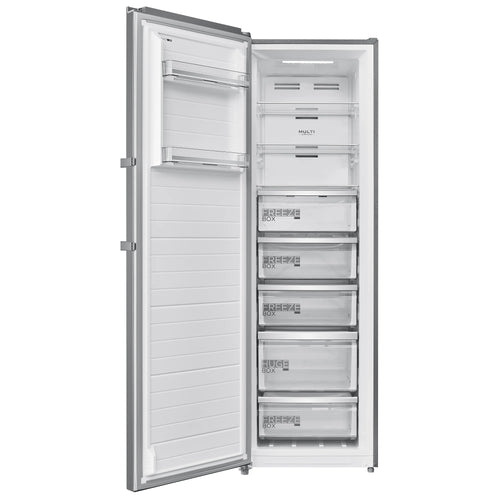 Midea MDRU385MTE46 - Inox Upright Freezer - 272L - E Rated